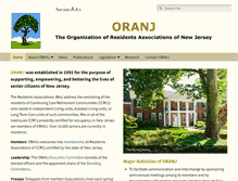Tablet Screenshot of oranjccrc.org